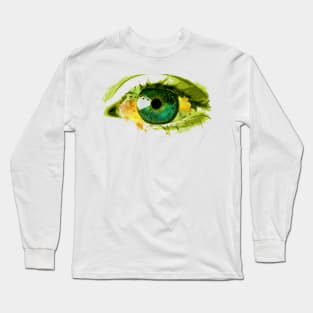 Artistic Eye Design Long Sleeve T-Shirt